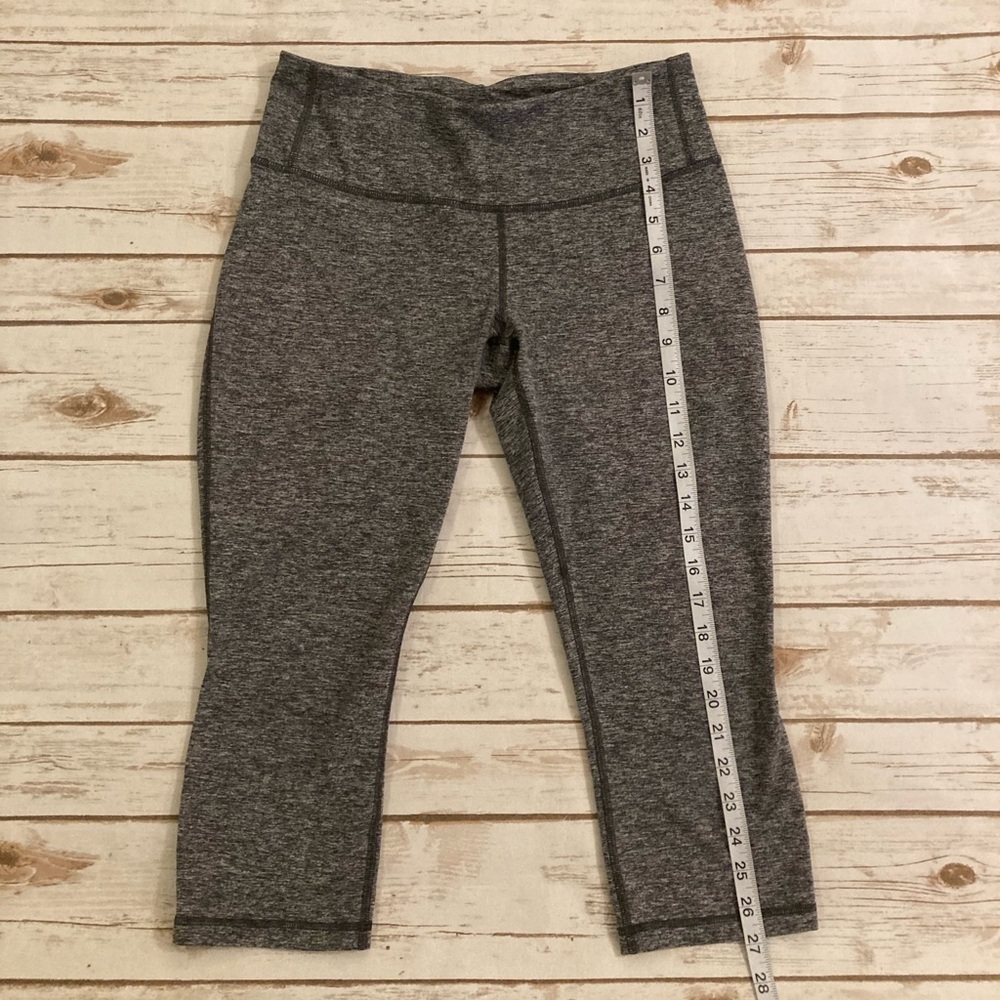 Patagonia Centered Crops Heather Gray Space Dye Leggings Medium - Picture 6 of 12